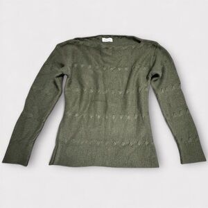 Lovers + Friends Olive Knit Sweater Size Small